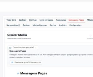 Mensagens pagas: uma forma direta de monetizar sua audiência