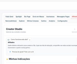 Programa de afiliados: indique e acompanhe seus resultados